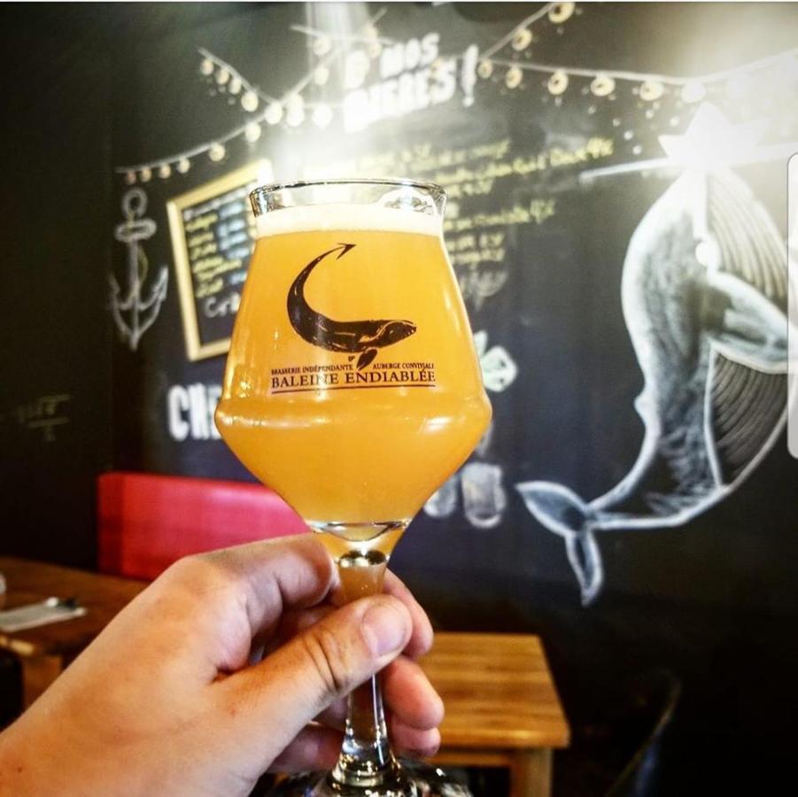 La Baleine Endiablee Microbrasserie Riviere-Ouelle المظهر الخارجي الصورة